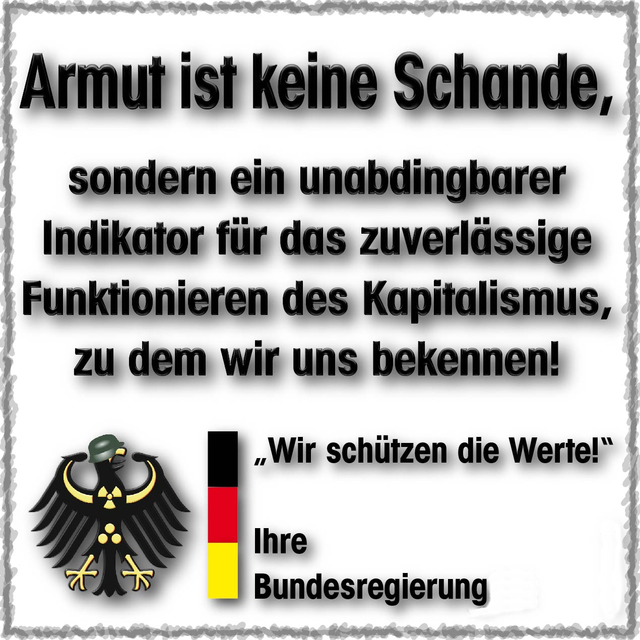 Armut Ist Keine Schande