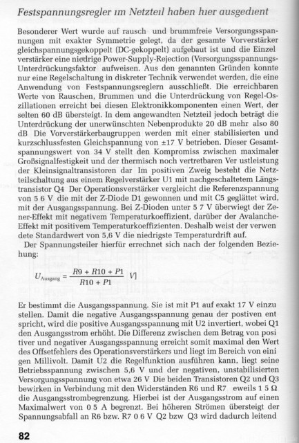 Info VV-Netzteil