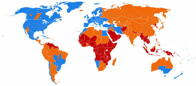DaylightSaving World Subdivisions