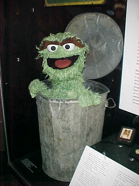 Oscar The Grouch At Smithsonian