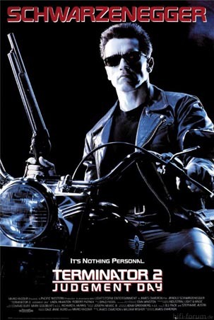 Lgfp2070+judgement Day Schwarzenegger In Terminator 2 Poster