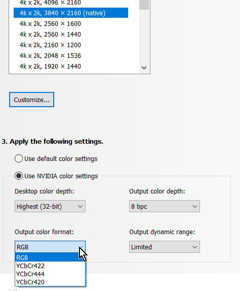 NVIDIA Panel