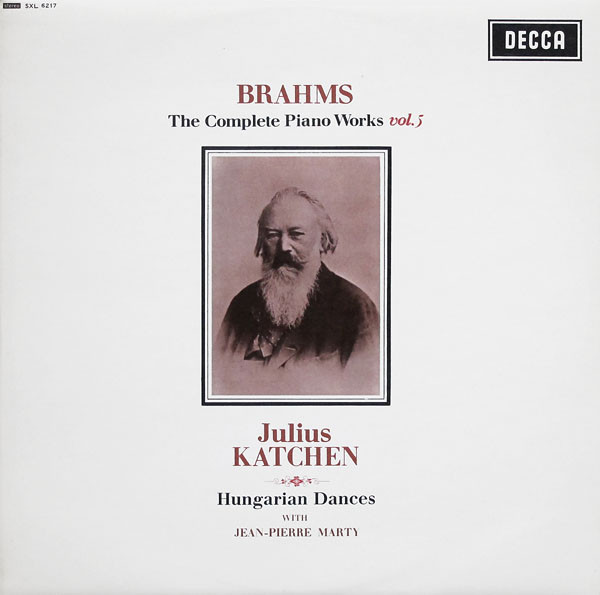 Brahms Ungarische Tänze Julius Katchen
