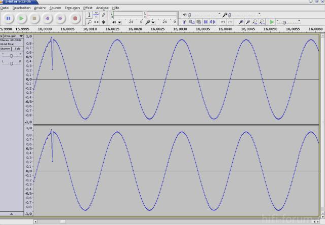 Mit Audacity messen - 4