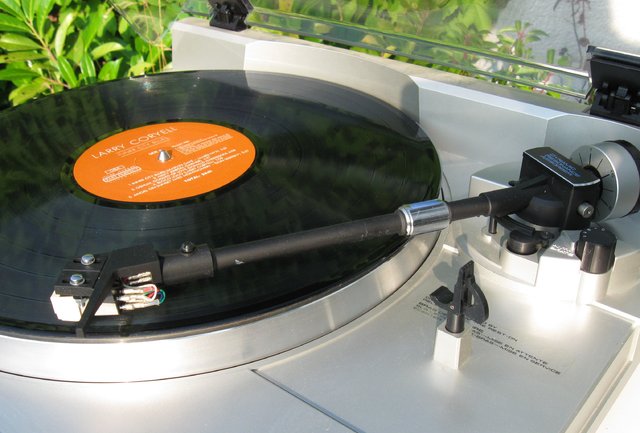 Pioneer PL 340 Turntable - Tonarmsicht