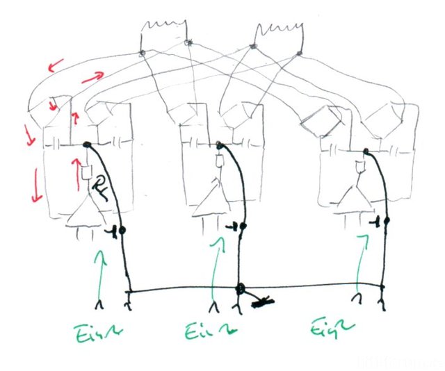 Skissze Masseführung 3-Weg-Verstärker - 3. Entwurf