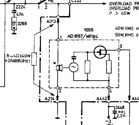 Philips 22ah586 Lautsprecher