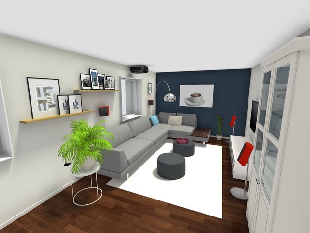 Wohnzimmer   3D Foto