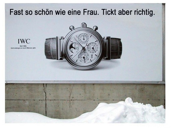 IWC Werbung