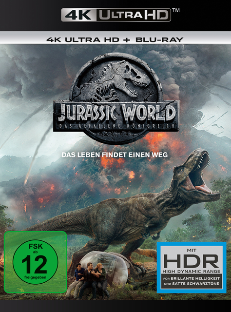 Jurassic World Das Gefallene Königreich 4k Uhd Blu Ray Review Cover