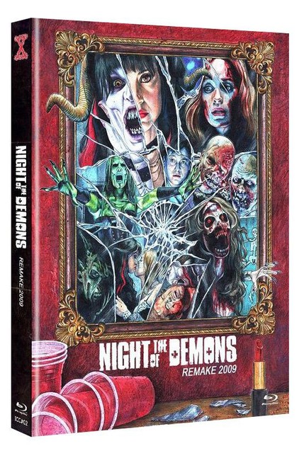 Night Of The Demons Remake Mediabook Cover A