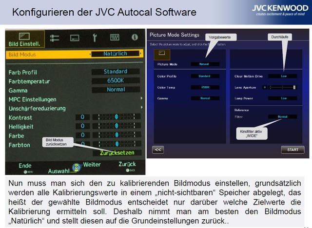 JVC Autocal
