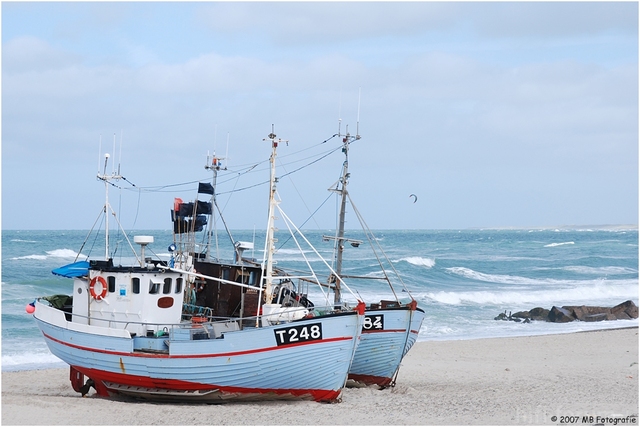 Fischerboote bei Vorup?r, DK