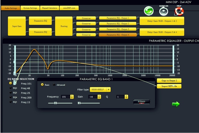 IBEAM EQ und Filter1