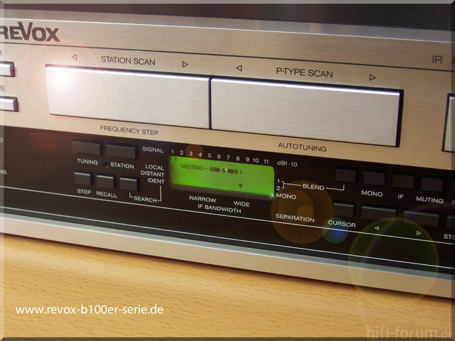 ReVox Tuner B160 mit Blendefekt