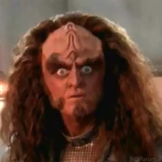 Gowron Big Eyes