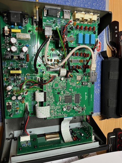 Kondensatoraustausch MF M1Clic