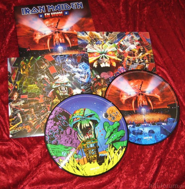 Iron Maiden En Vivo Picture Disc