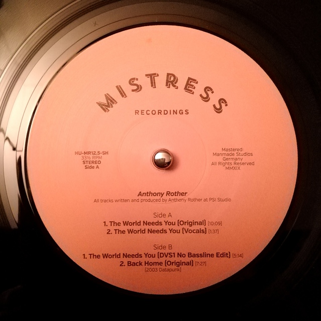 Anthony Rother - Mistress 12.5