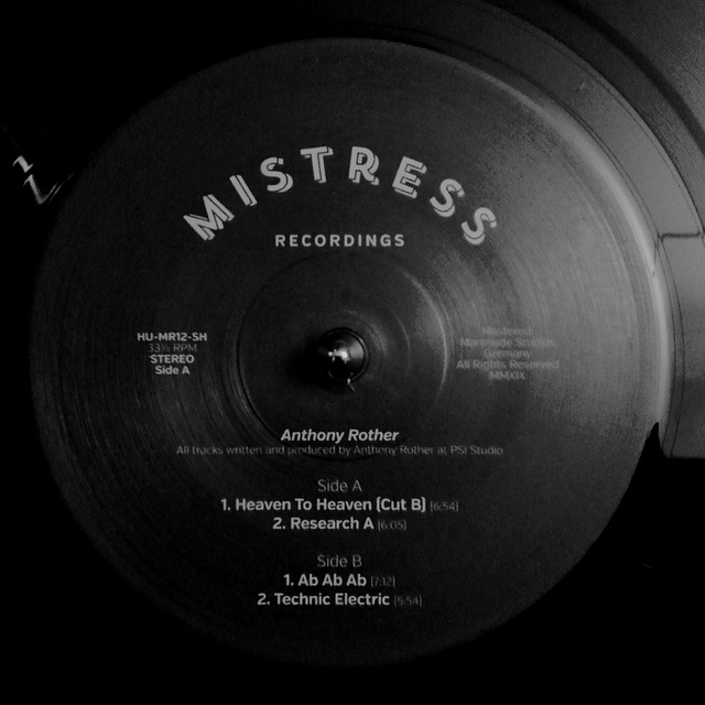 Anthony Rother - Mistress 12