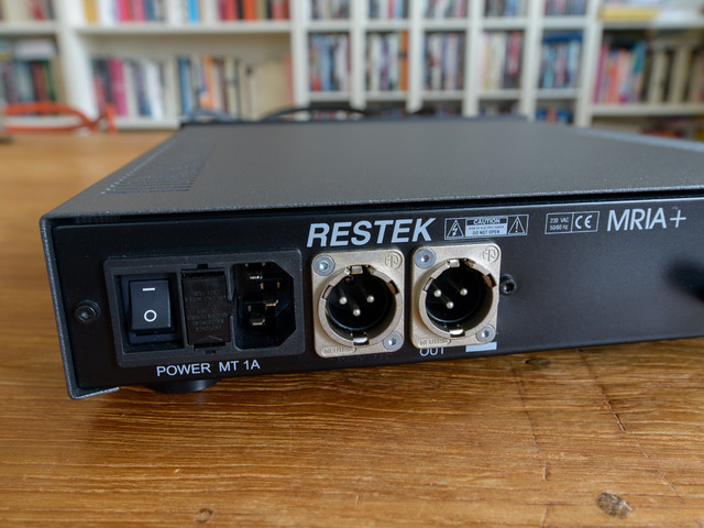 Restek MRIA+ Phono-Pre XLR Version