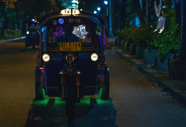 Thailand - TukTuk bei Nacht