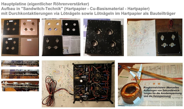 12DT8 PCL82 SE Amp - Aufbauetappen 1