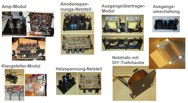 12DT8 PCL82 SE Amp - Aufbauetappen 2