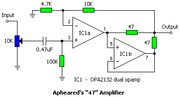 Apheared\'s \"47\" Amplifier 