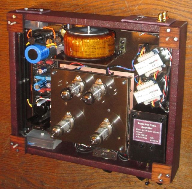 Finished PP-Amp 12DT8 & PCC88 Picture 4
