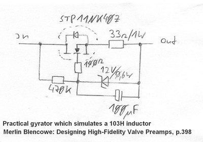 Gyrator (electronic Choke)