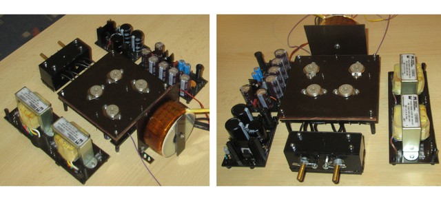 Module im Endaufbau