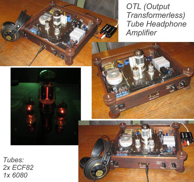 OTL Headphone_Amp_6080_ECF82