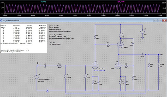 OTL-KHV Nach MennoVanDerVeen 600Ohm Last