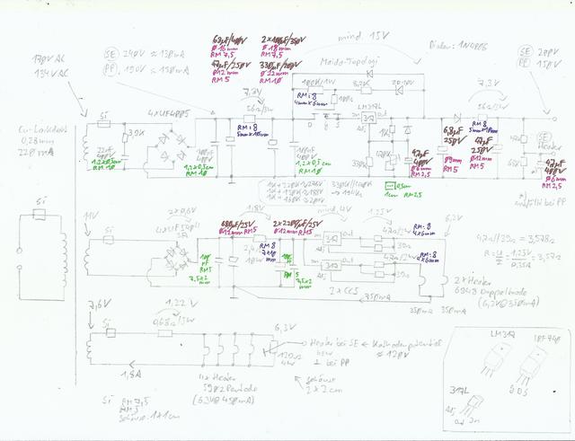 PSU Schematic Subminiature Tube Headphone Amps