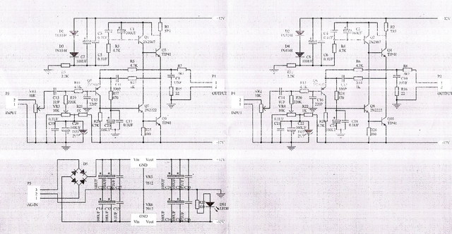 Schaltplan JHL Classs A Amplifier