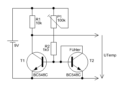 Transistor Als Temperaturfuehler
