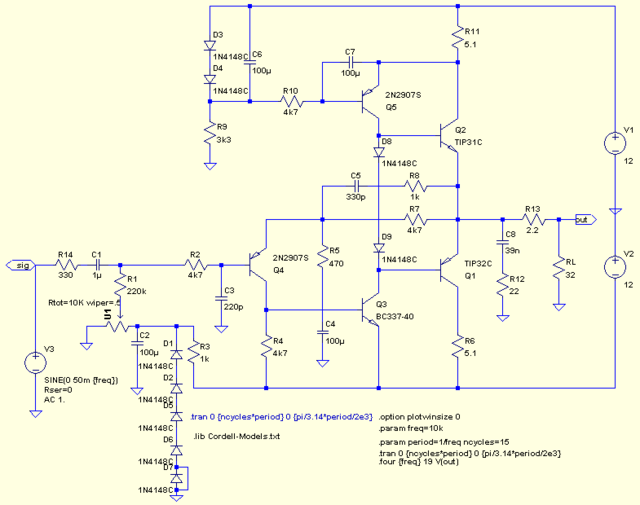 Vorspannungsstabilisierung DC-Offset JLH