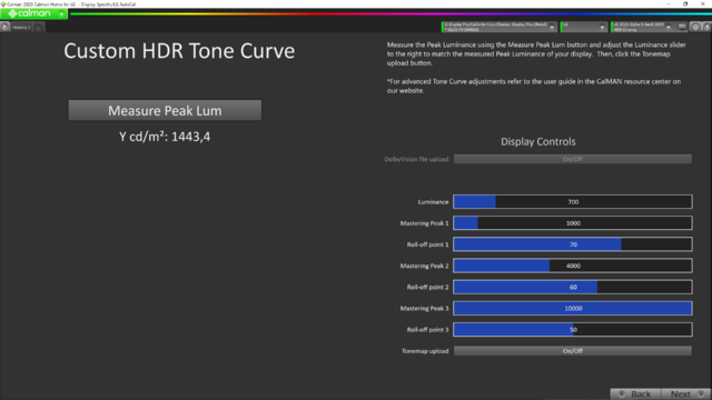 Autocal Lg Custom HDR Tonecurve Hdr (BT2020 Set) Cinema Home   3  Kalibierung 