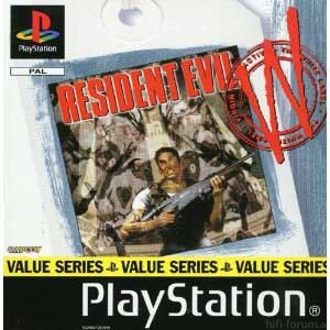 Resident Evil PS1 Cover Der Value Series