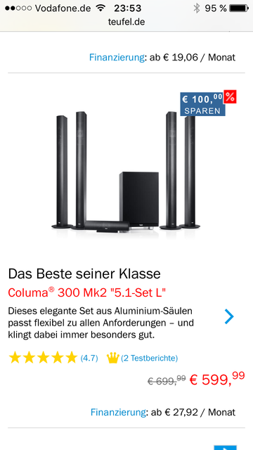 Teufel Anlage