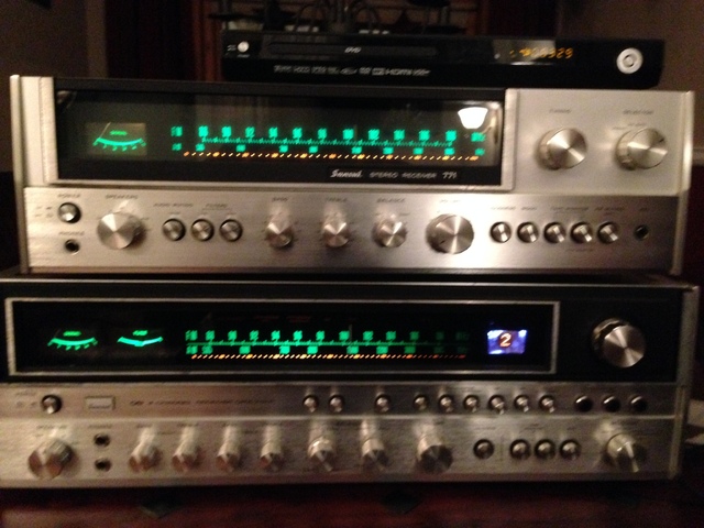 Sansui 771 & Sansui QRX7001