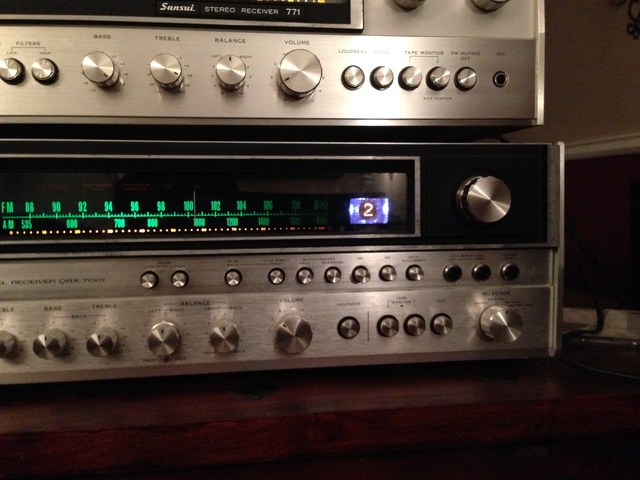 Sansui QXR7001 & 771