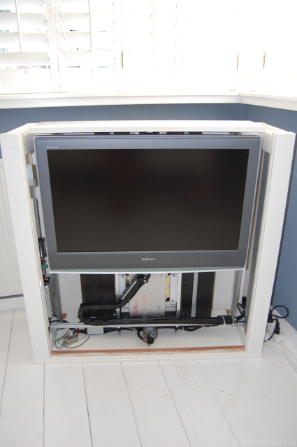 DIY TV lift selbst bauen