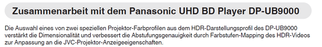 Handbuch DLA NZ8 Panasonic