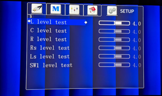 IOTAVX17 Level Test/adjust +4