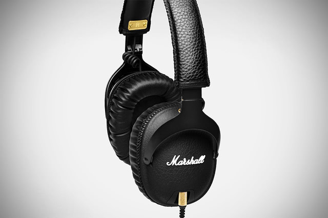 Marshall The Monitor Black Headphones Main