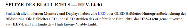 HEV-Licht