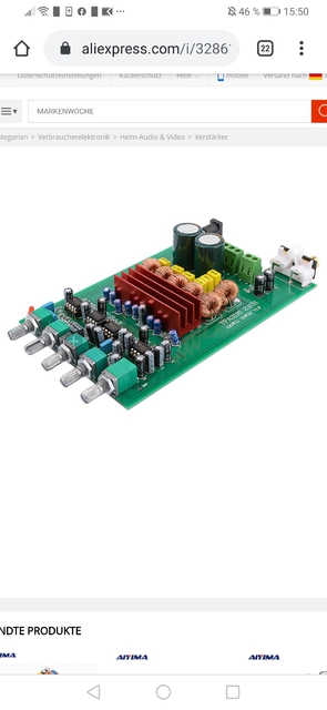 TPA3116D2 2.1 board 002