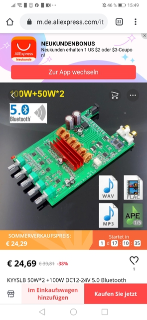 TPA3116D2 2.1 Board 003